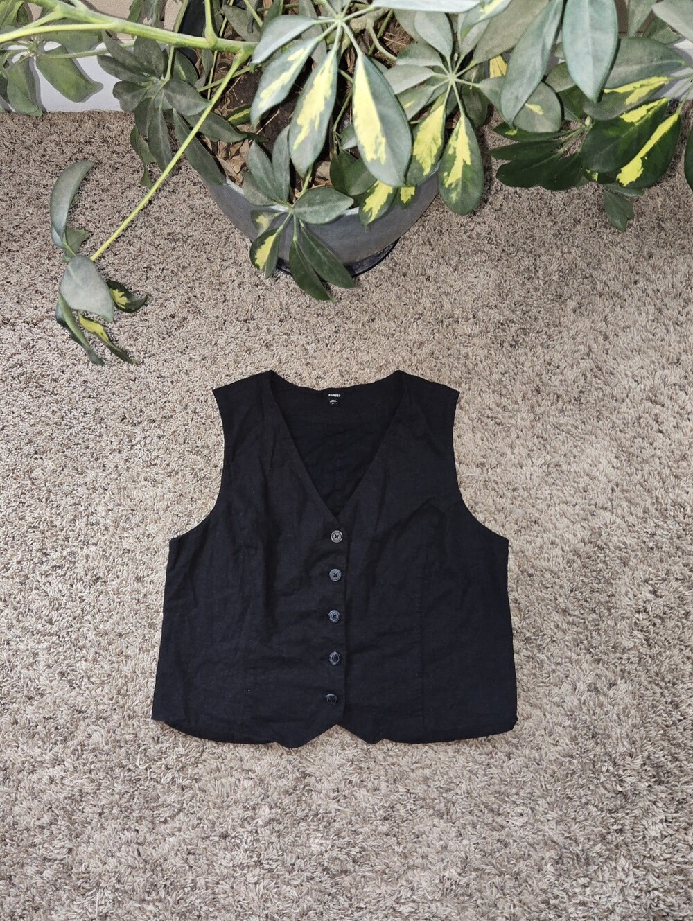 Express Linen Vest Wmns